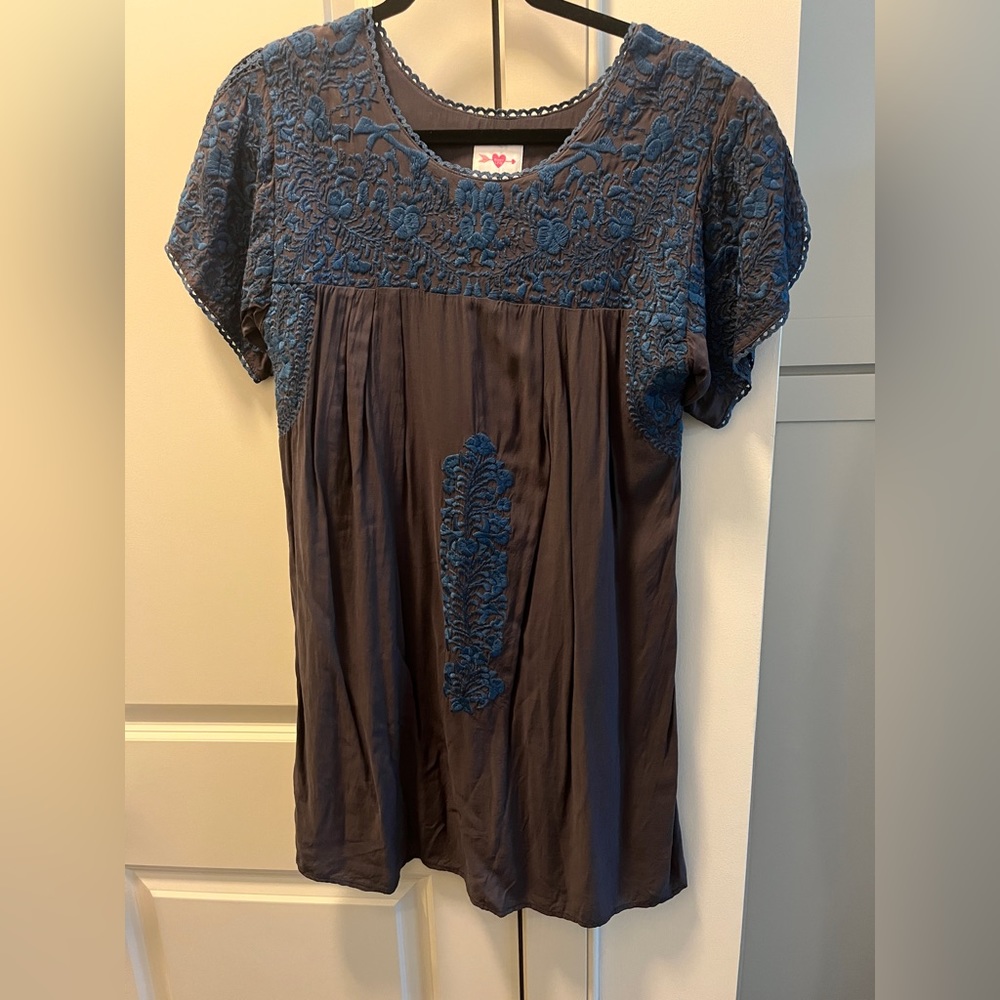 Mexican Embroidered Dress